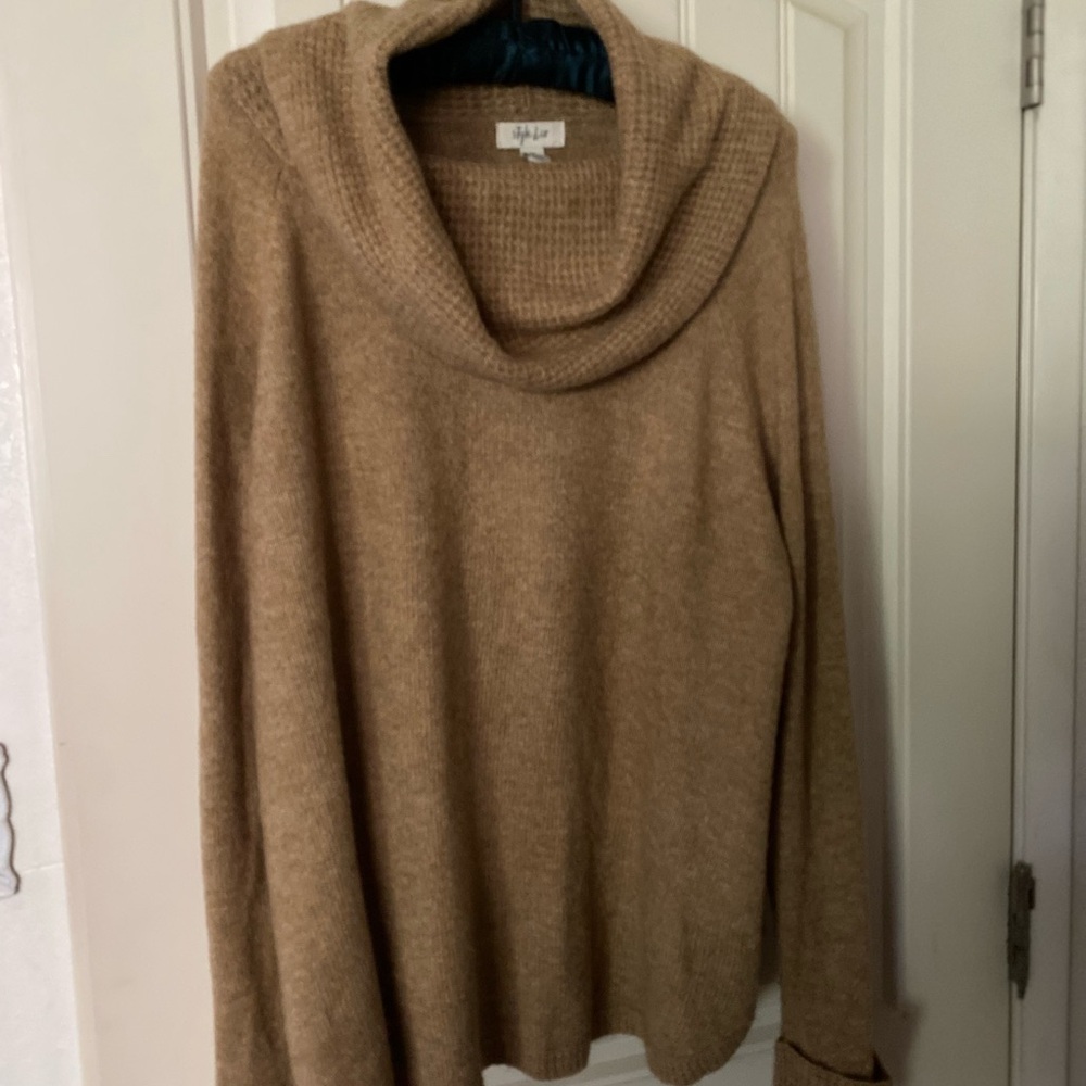 Style & Company Cowl-Neck Sweater